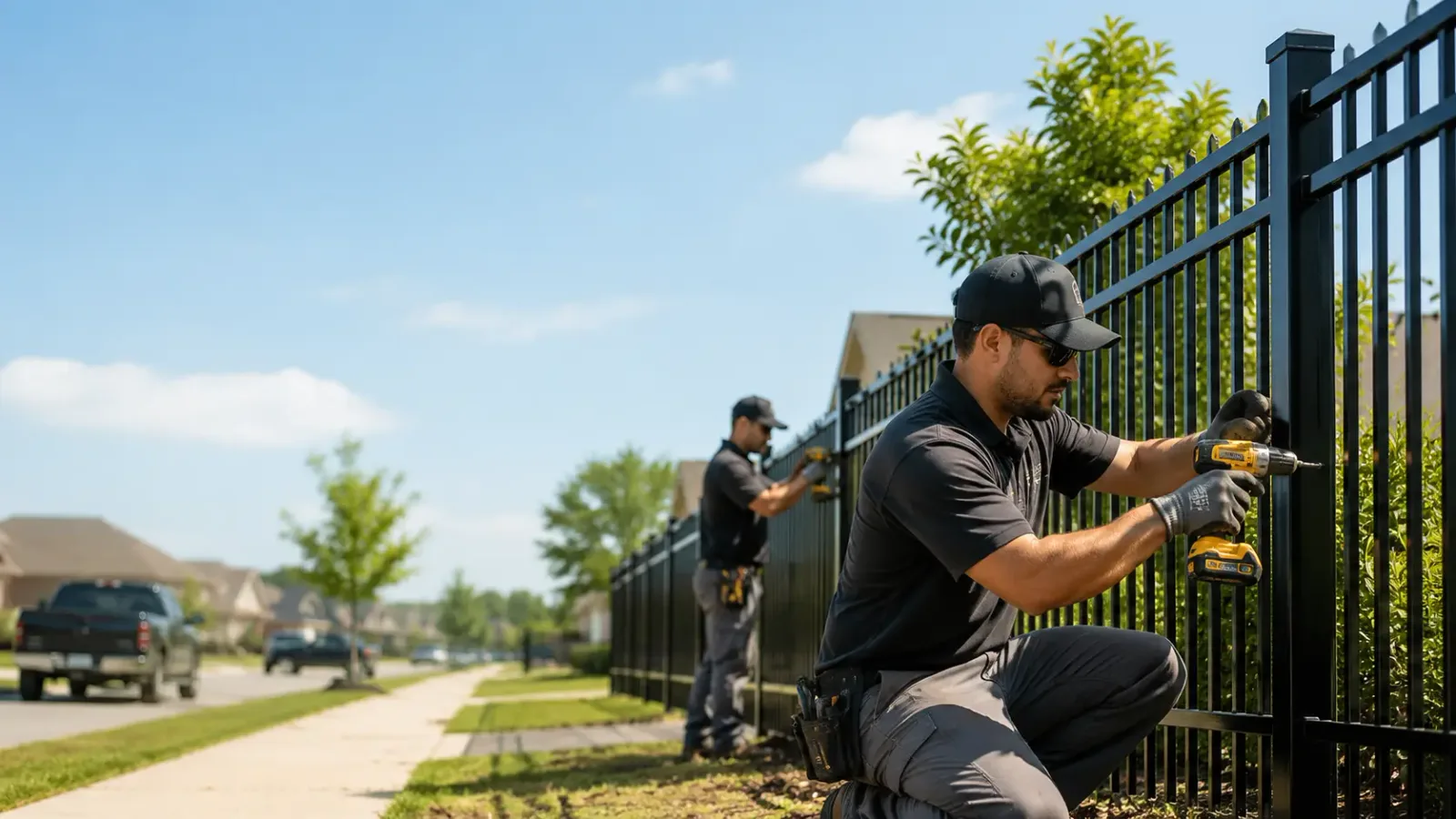 Metal Fence Installation in Oakham, MA